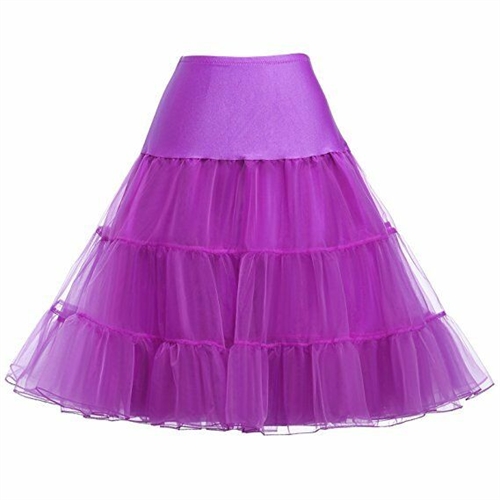 Petticoat/skørt - blommefarvet